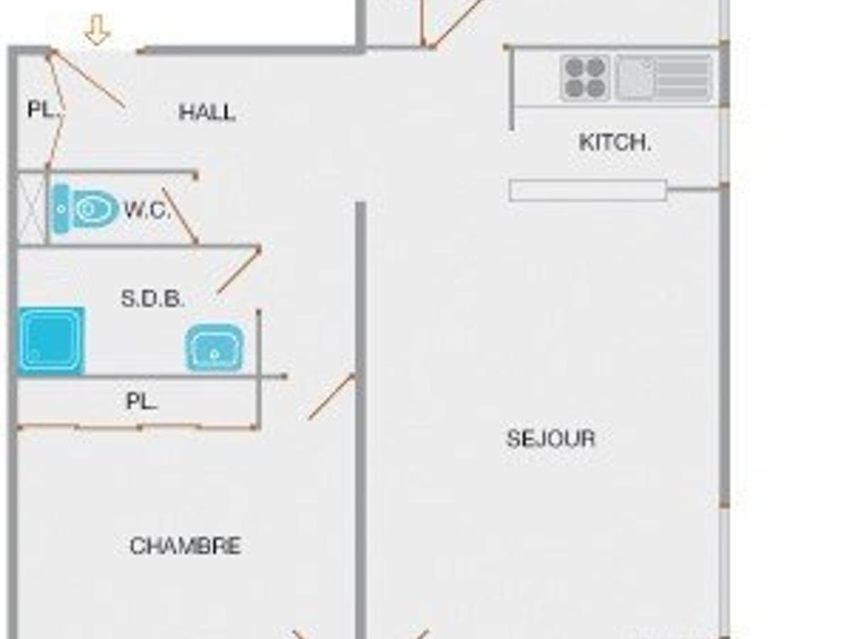 Appartement Le Grand-Bornand, 3 pièces, 6 personnes - FR-1-241-47 Extérieur photo